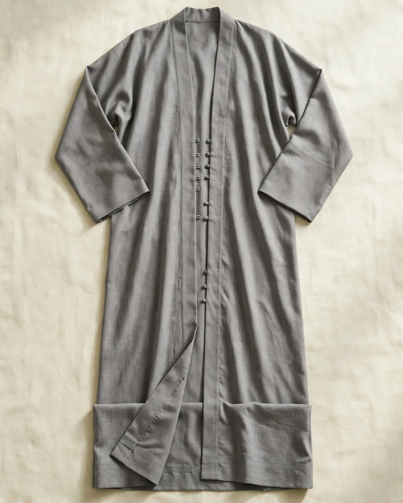 Grey Abaya