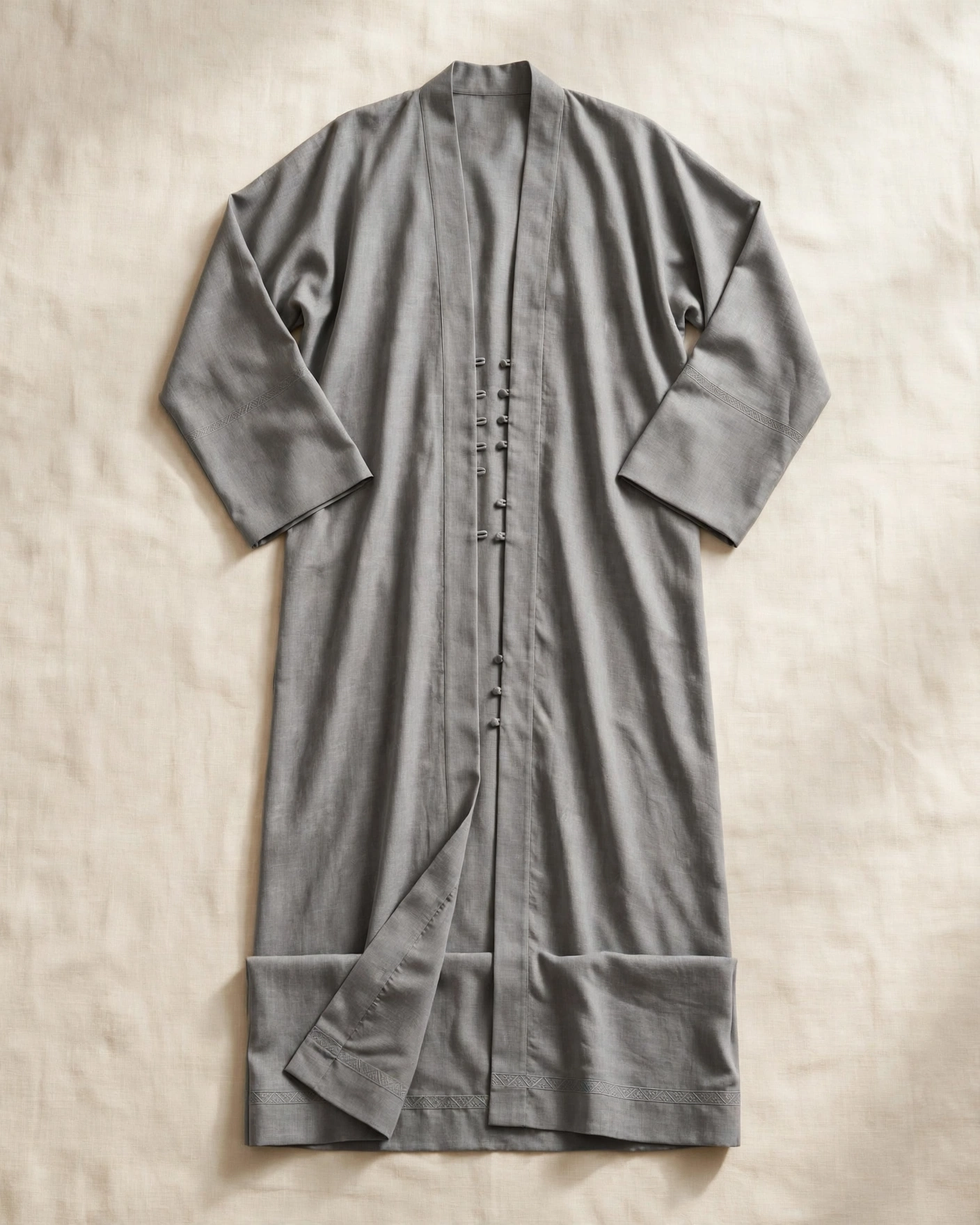 Grey Abaya