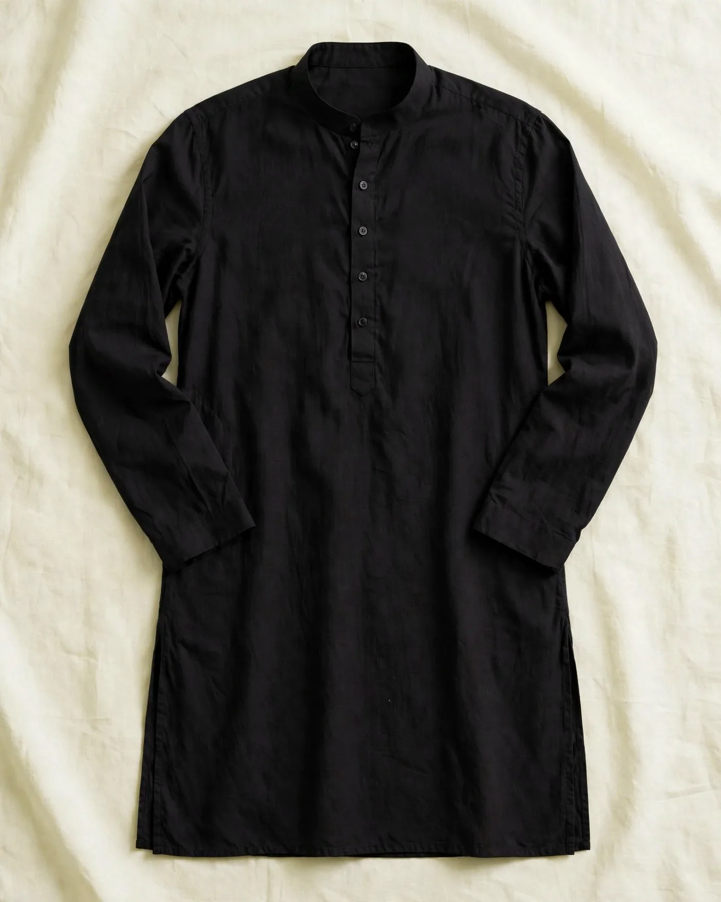 Black Classic Kurta