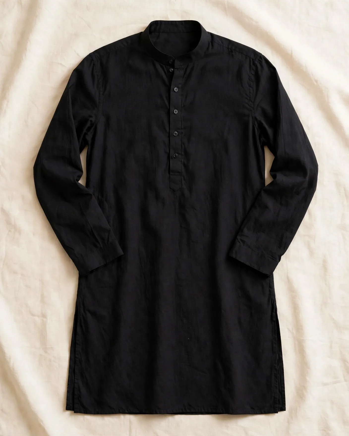 Black Classic Kurta