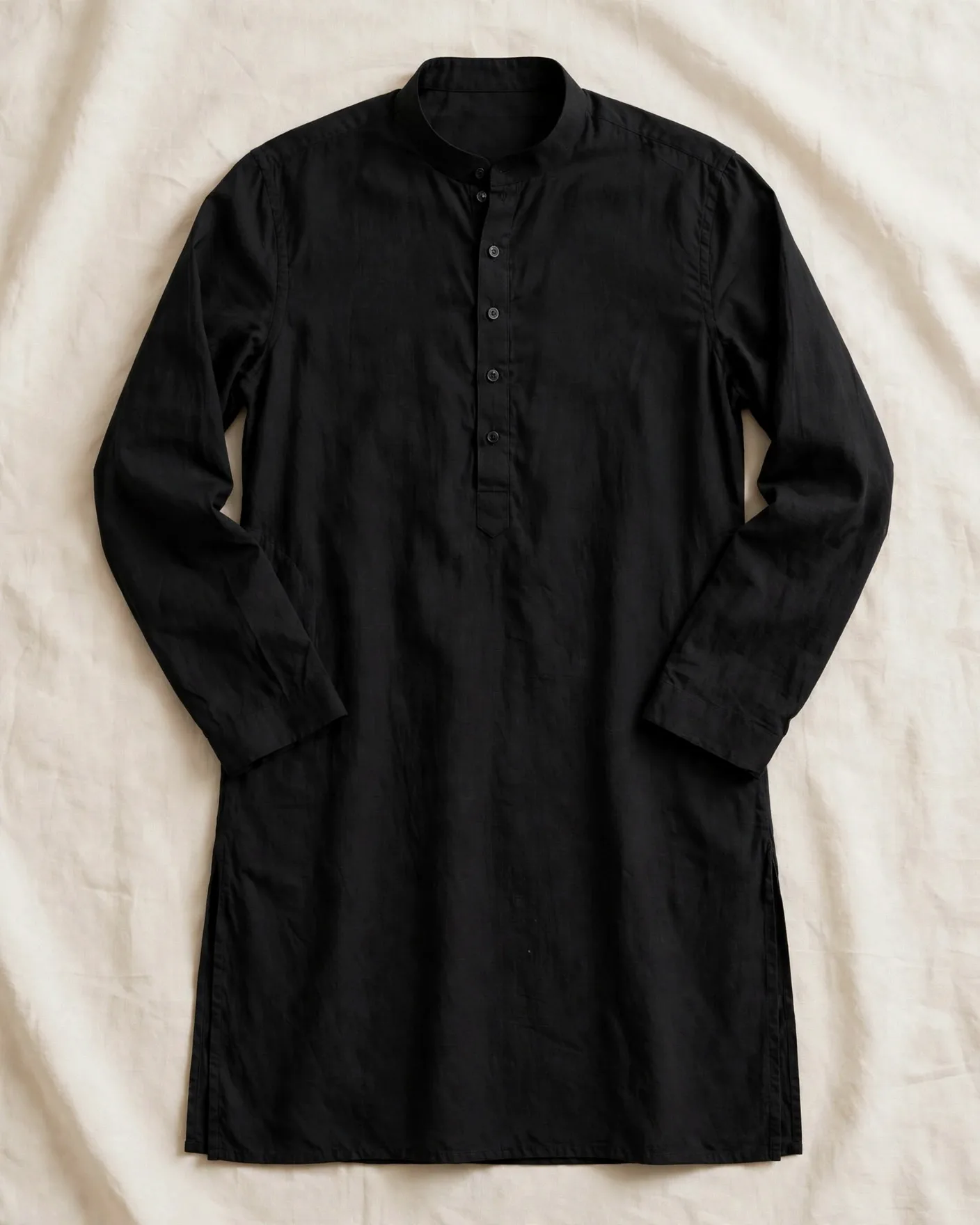 Black Classic Kurta