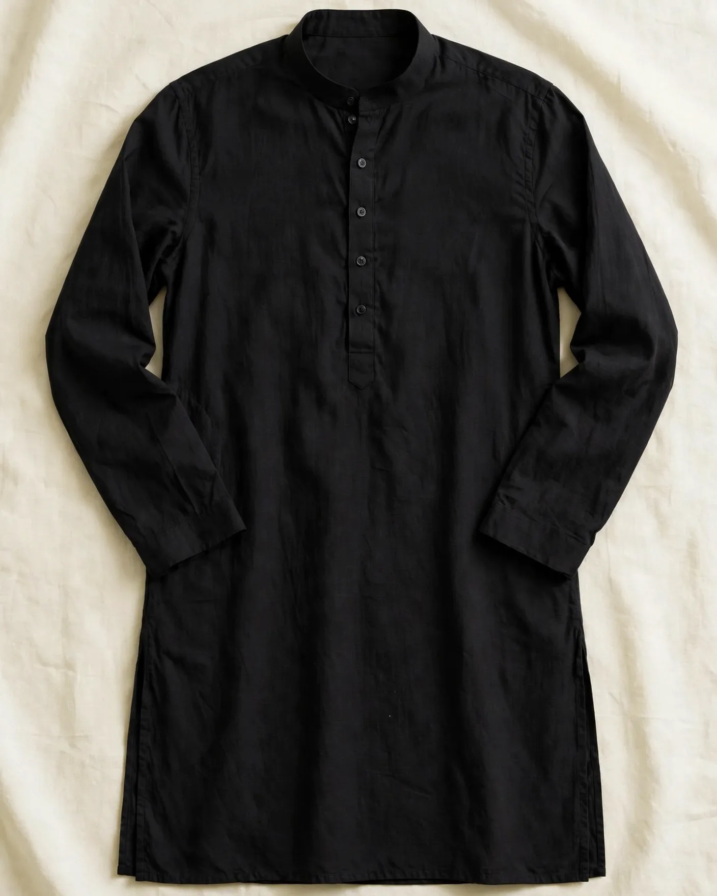 Black Classic Kurta