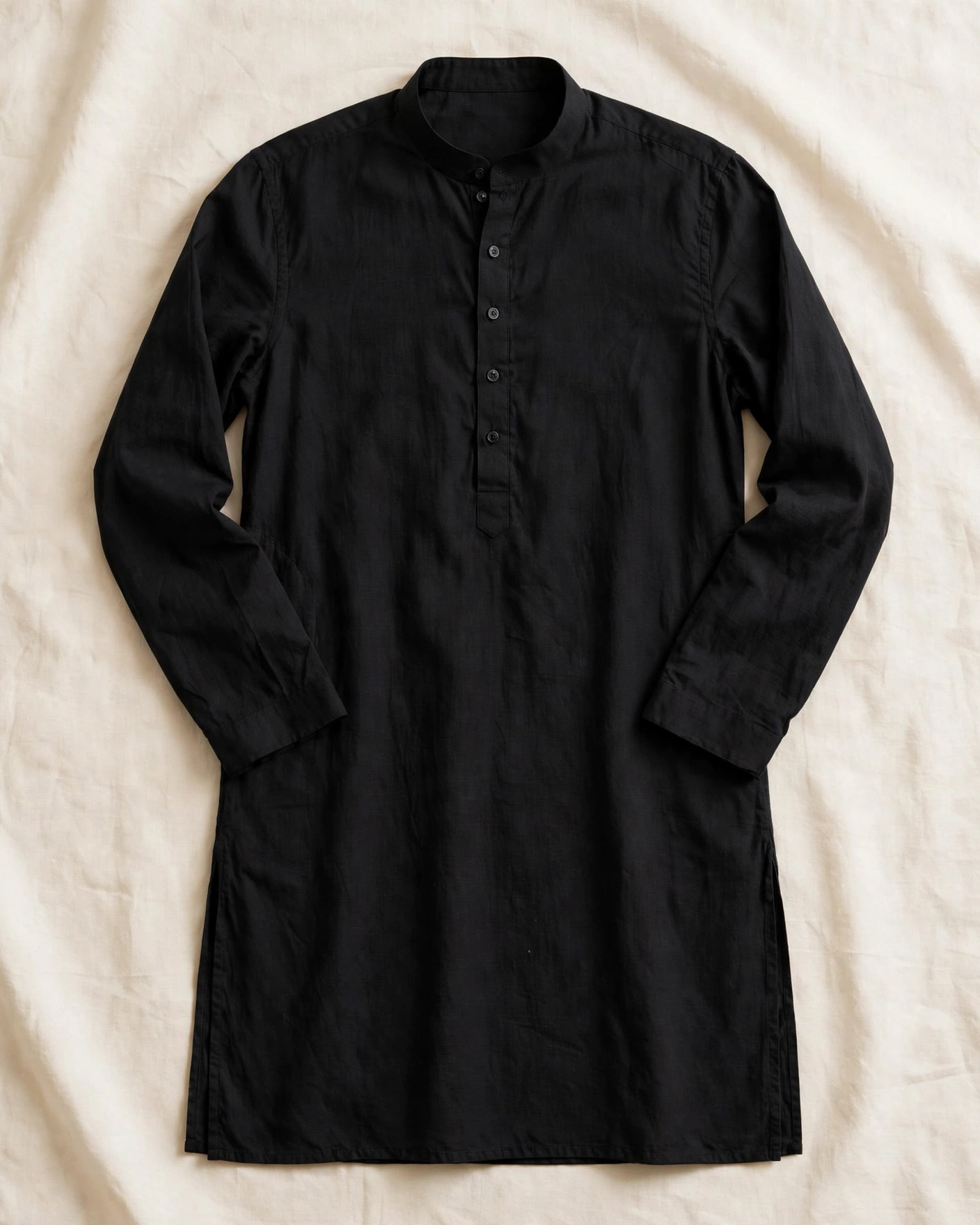 Black Classic Kurta