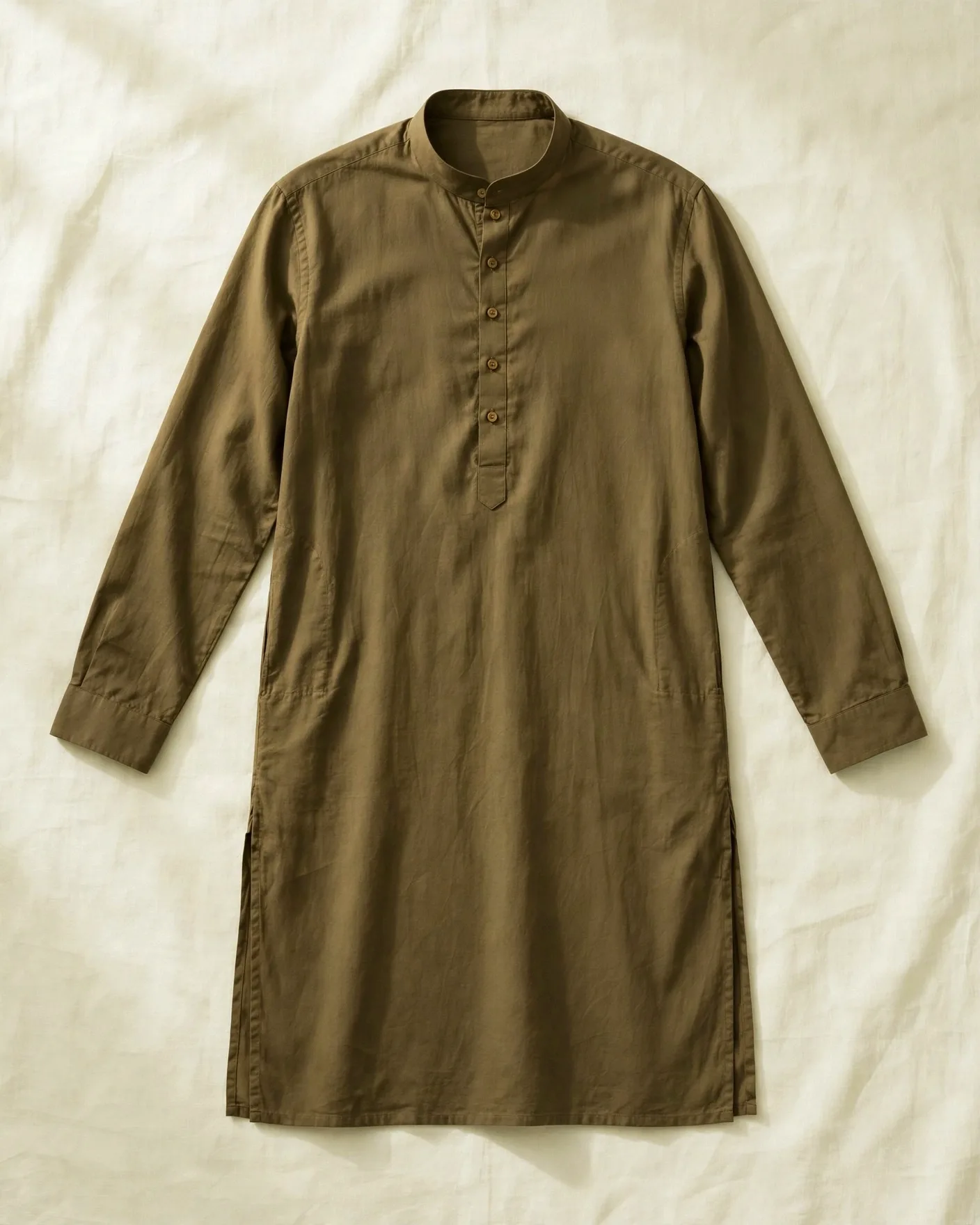 Brown Classic Kurta