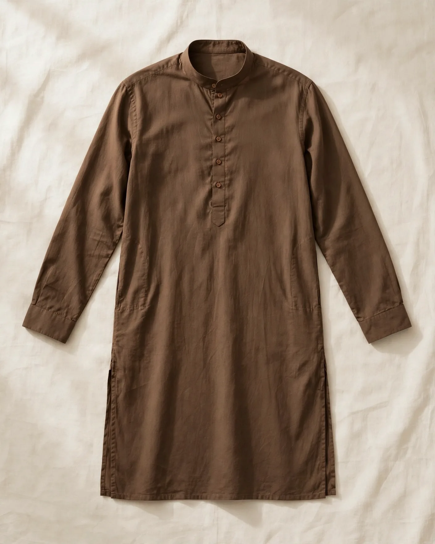 Brown Classic Kurta
