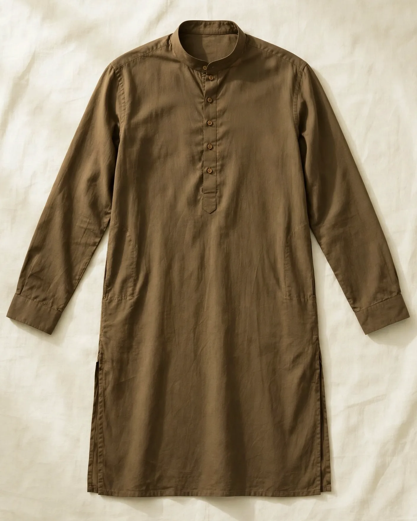 Brown Classic Kurta