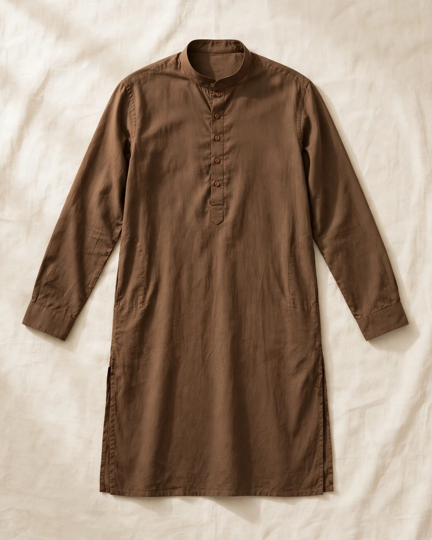 Brown Classic Kurta