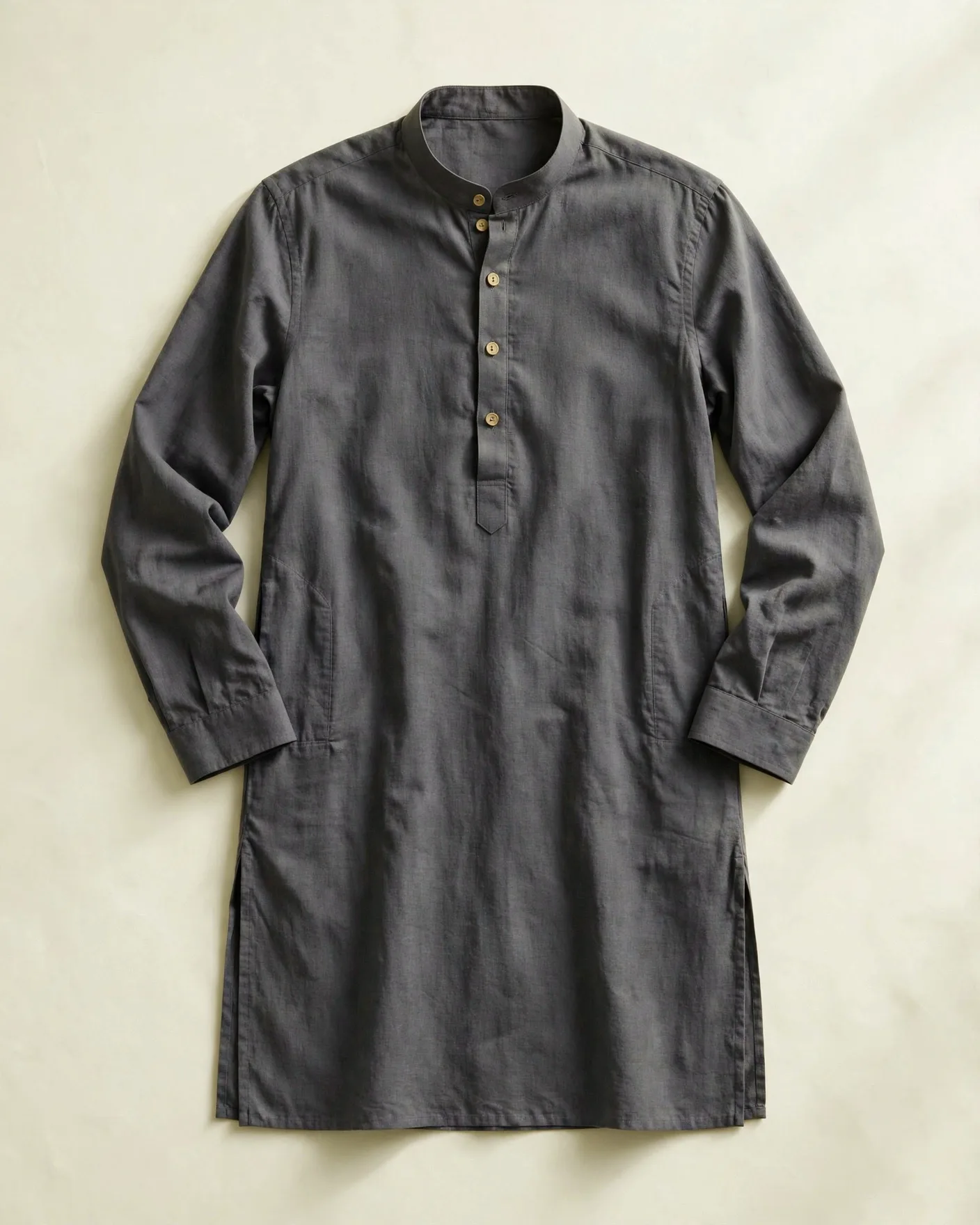 Charcoal Classic Kurta