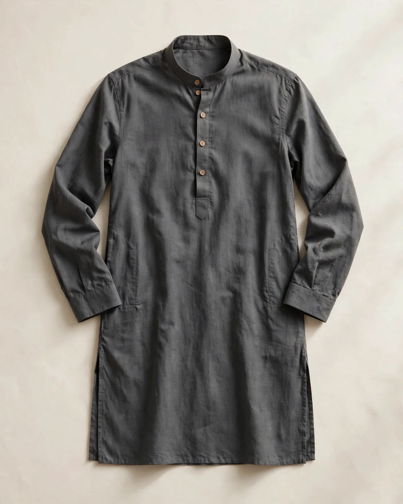 Charcoal Classic Kurta