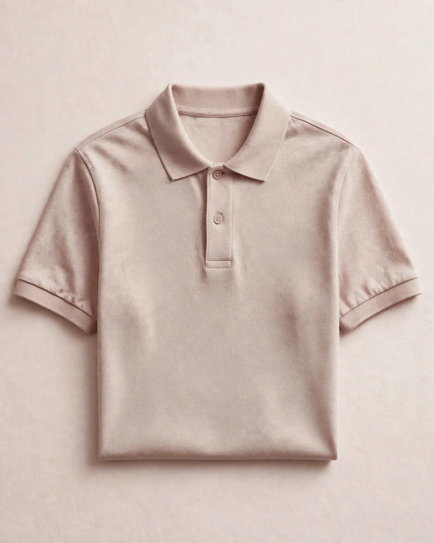 Beige Signature Polo