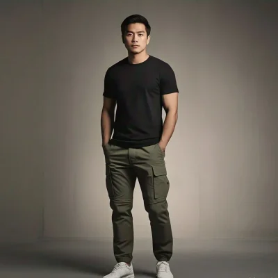 Slim Fit Cargo joggers