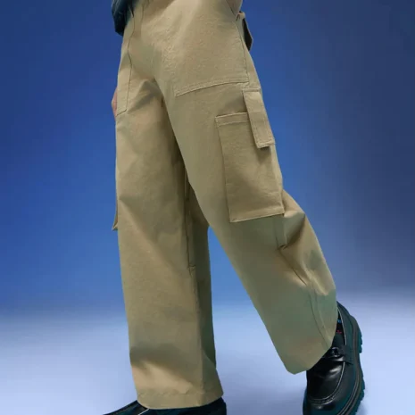 588529C6-A53E-4C21-AC32-CDDC8BEBCC80_1000x Beige Bellow Pocket Woven Exclusive Cargo Pant